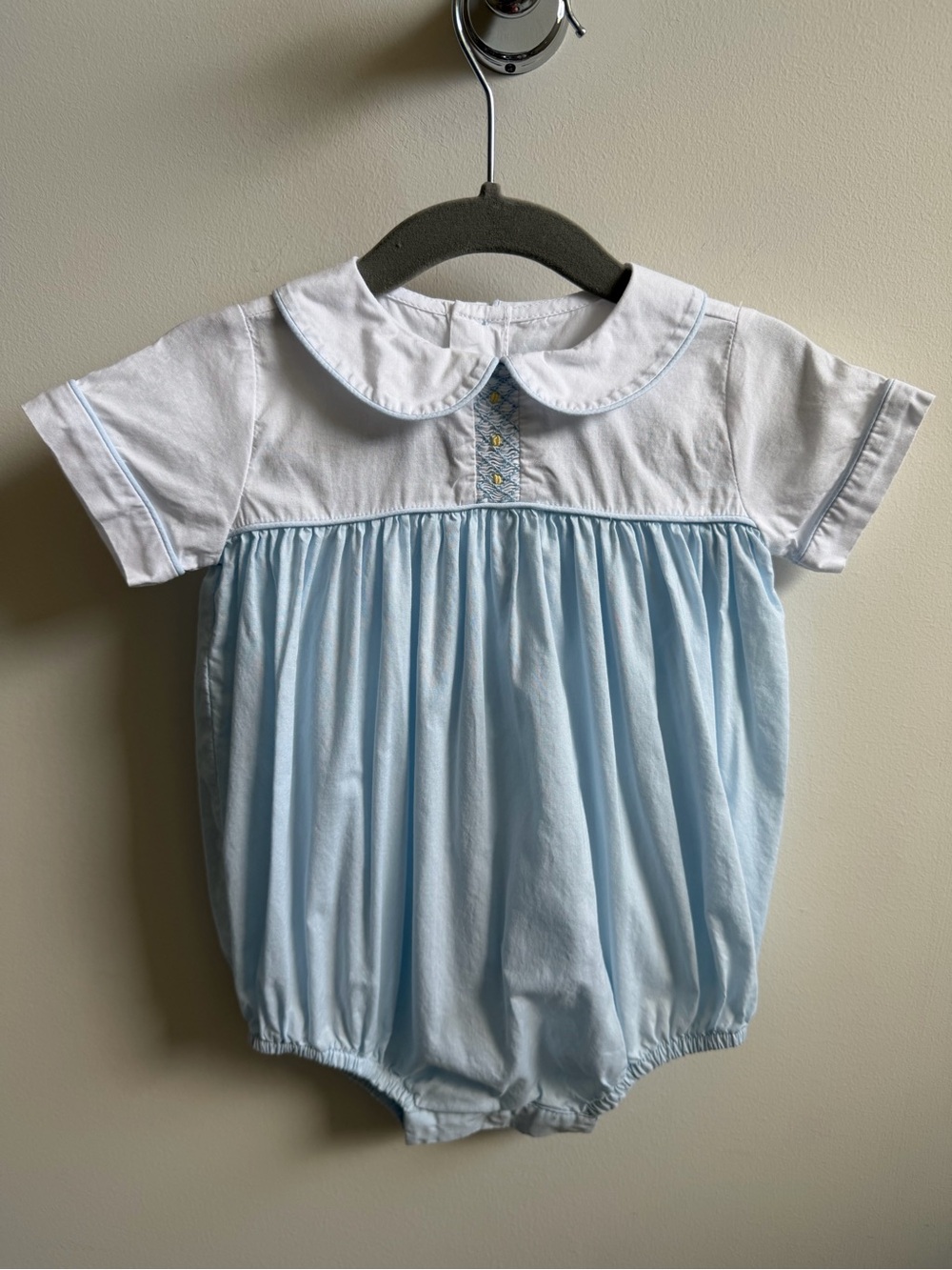 Smocked Boy Bubble
